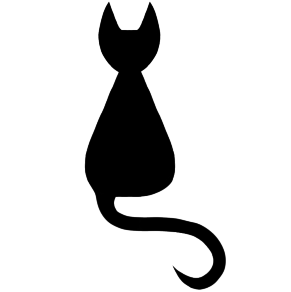 Simple Cat Silhouette 